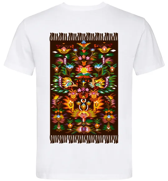 Мужская футболка Решетилівський килим Белый фото