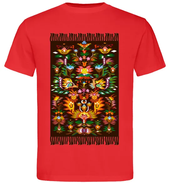 Мужская футболка Решетилівський килим Красный фото