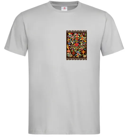 Мужская футболка Решетилівські килими Серый фото