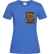 Женская футболка Решетилівські килими Ярко-синий фото