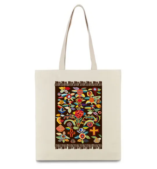 Эко-сумка Решетилівські килими Бежевый фото