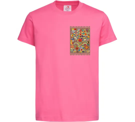 Детская футболка Решетилівські килими Ярко-розовый фото