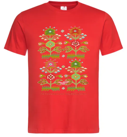 Мужская футболка Решетилівське килимарство Красный фото