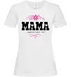 Женская футболка Мама серденько Белый фото