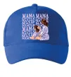 Кепка Мама Матуся Ярко-синий фото