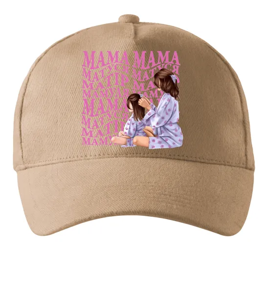 Кепка Мама Матуся Песочный фото