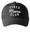 Кепка Tired moms club Чорний фото