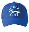 Кепка Tired moms club Яскраво-синій фото
