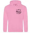 Жіноча толстовка (худі) Tired moms club Рожевий фото