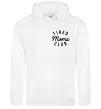 Жіноча толстовка (худі) Tired moms club Білий фото