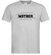 Мужская футболка Mother Серый фото