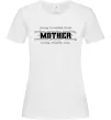 Женская футболка Mother Белый фото