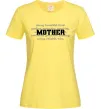 Женская футболка Mother Лимонный фото