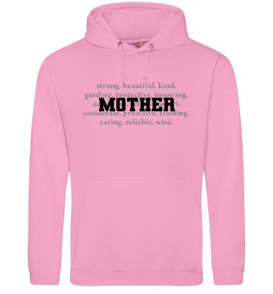 Женская толстовка (худи) Mother Розовый фото