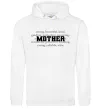 Женская толстовка (худи) Mother Белый фото