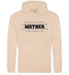 Женская толстовка (худи) Mother Песочный фото