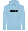 Женская толстовка (худи) Mother Голубой фото