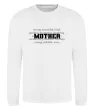 Свитшот Mother Белый фото