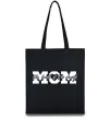 Эко-сумка Mom heart of family Черный Эко-сумка Mom heart of family Черный фото