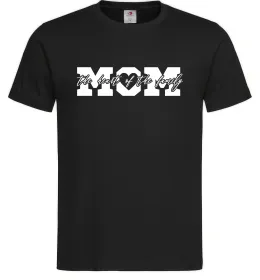 Мужская футболка Best mom ever flowers Белый фото