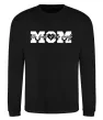 Свитшот Mom heart of family Черный Свитшот Mom heart of family Черный фото