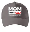 Кепка Mom mode on Сірий фото