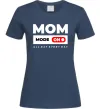 Женская футболка Mom mode on Темно-синий фото