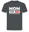 Мужская футболка Mom mode on Графит фото