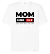 Футболка Оверсайз Mom mode on Белый Футболка Оверсайз Mom mode on Белый фото