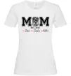 Женская футболка Mom est Белый фото