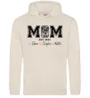 Женская толстовка (худи) Mom est Таш фото