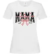 Женская футболка Mama est напис Белый фото