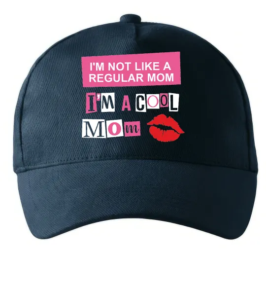 Кепка Cool mom Темно-синий фото