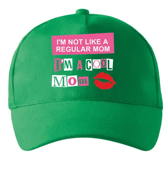 Кепка Cool mom Зеленый фото