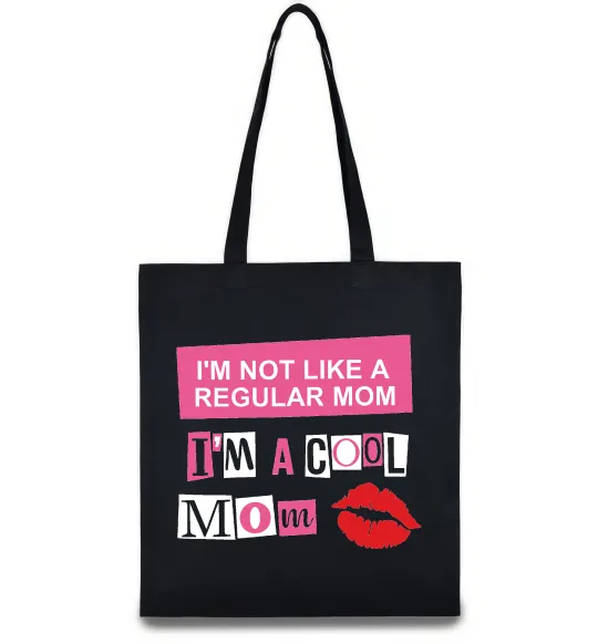 Эко-сумка Cool mom Черный фото