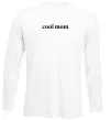 Лонгслів Cool mom ВИШИВКА Білий фото