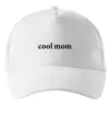 Кепка Cool mom ВИШИВКА Білий фото