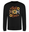 Свитшот Best mom sunflowers Черный фото