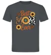 Мужская футболка Best mom sunflowers Графит фото