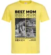 Мужская футболка Best mom фото Лимонный фото