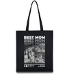 Эко-сумка Best mom фото Черный фото