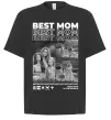 Футболка Оверсайз Best mom фото Черный фото