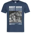 Мужская футболка Best mom фото Темно-синий фото