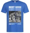 Мужская футболка Best mom фото Ярко-синий фото