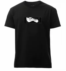 Мужская премиум футболка Набір з 4 змінних нашивок Наруто Черный фото