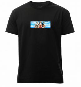 Мужская премиум футболка Набір з 4 патчами One Piece