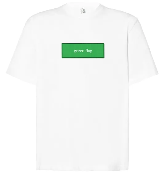 Футболка Оверсайз Набір з 4 патчів з прикольними написами Білий фото