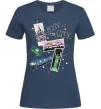 Женская футболка Kyiv is my city Темно-синий фото