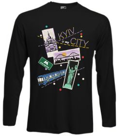 Лонгслив Kyiv is my city Лонгслив Kyiv is my city