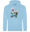 Женская толстовка (худи) Kyiv is my city Голубой фото